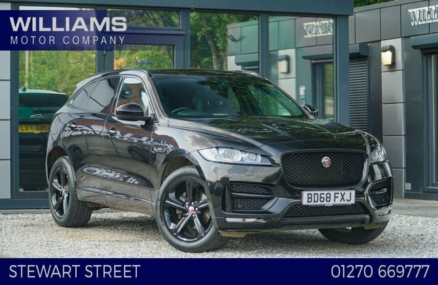 Jaguar F-Pace 2018 2.0 D180 R-sport Suv Awd Euro Black