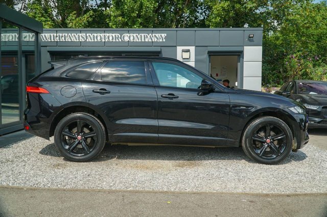 Jaguar F-Pace 2018 2.0 D180 R-sport Suv Awd Euro Black #5