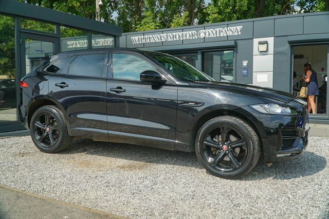 Jaguar F-Pace 2018 2.0 D180 R-sport Suv Awd Euro Black #6