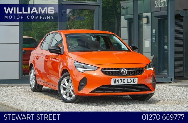 Vauxhall Corsa 2020 1.2 Se Hatchback Euro 6 75 Black