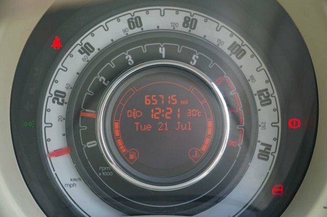 Fiat 500 1.2 Pop Dualogic 69 Bhp Blue #61
