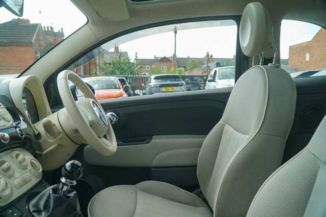 Fiat 500 2011 1.2 Lounge Hatchback Euro 5 Black #2