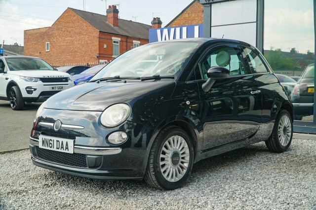 Fiat 500 2011 1.2 Lounge Hatchback Euro 5 Black #3