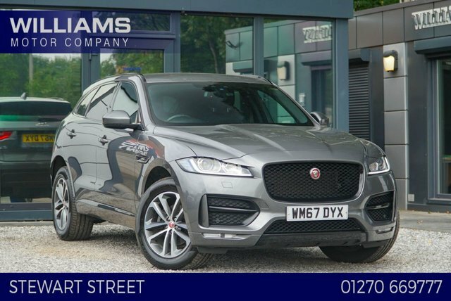 Jaguar F-Pace 2017 2.0 D180 R-sport Suv Awd Euro Grey