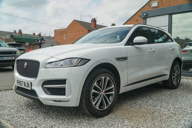 Jaguar F-Pace 2017 2.0 D180 R-sport Suv Euro 6 White #3