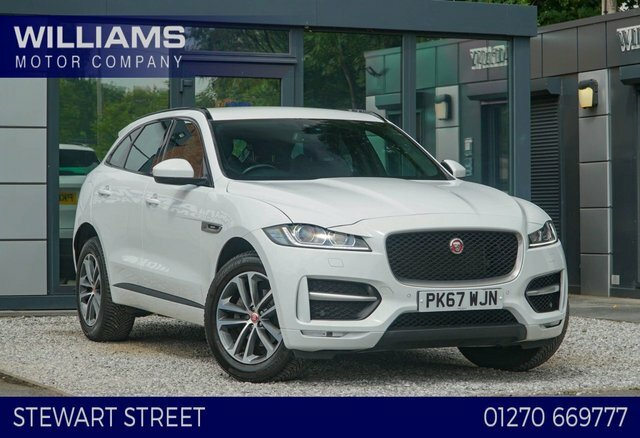 Jaguar F-Pace 2017 2.0 D180 R-sport Suv Euro 6 White
