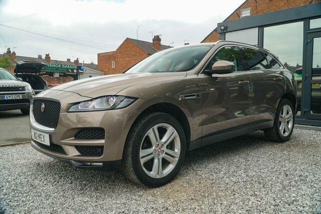 Jaguar F-Pace 2016 2.0 D180 Prestige Suv Awd Eur Brown #3