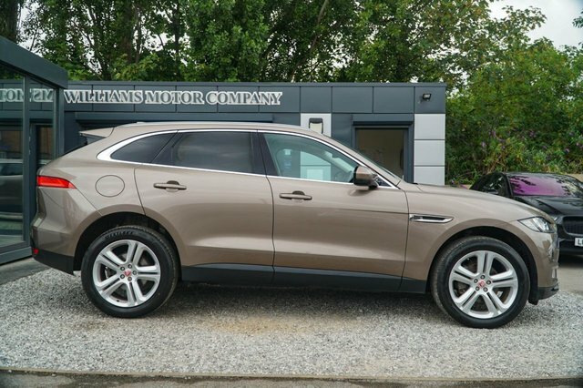Jaguar F-Pace 2016 2.0 D180 Prestige Suv Awd Eur Brown #6