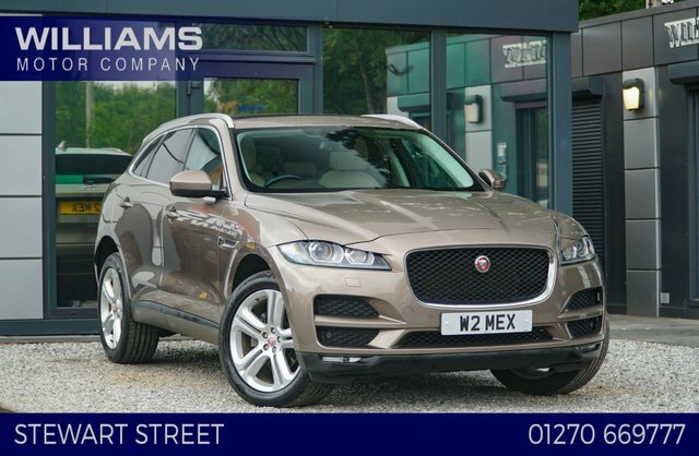 Jaguar F-Pace 2016 2.0 D180 Prestige Suv Awd Eur Brown