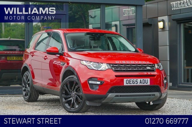 Land Rover Discovery Sport 2015 2.0 Td4 Se Tech Suv 4Wd Euro Red