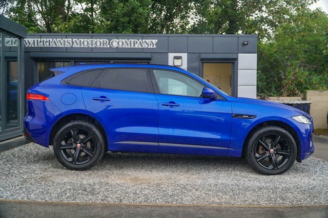Jaguar F-Pace 2019 2.0 D180 R-sport Suv Awd Euro Blue #6