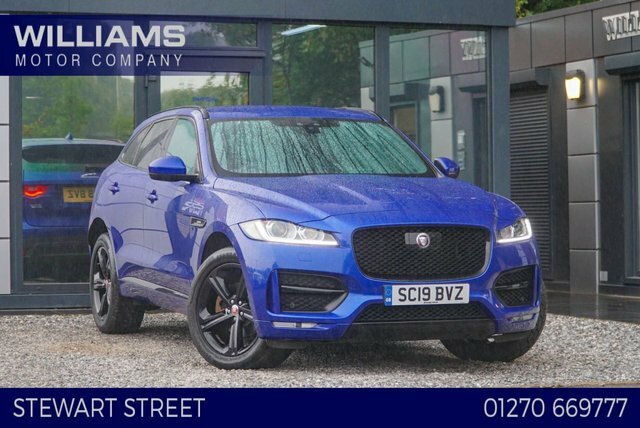 Jaguar F-Pace 2019 2.0 D180 R-sport Suv Awd Euro Blue