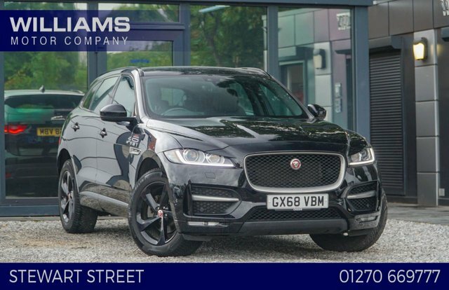 Jaguar F-Pace 2018 2.0 D165 R-sport Suv Euro 6 Black