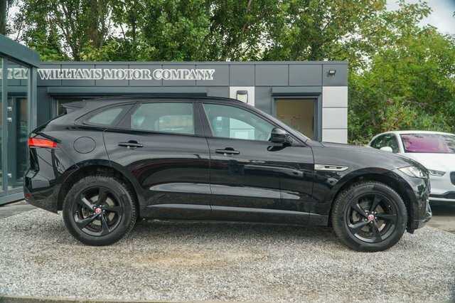 Jaguar F-Pace 2018 2.0 D165 R-sport Suv Euro 6 Black #6