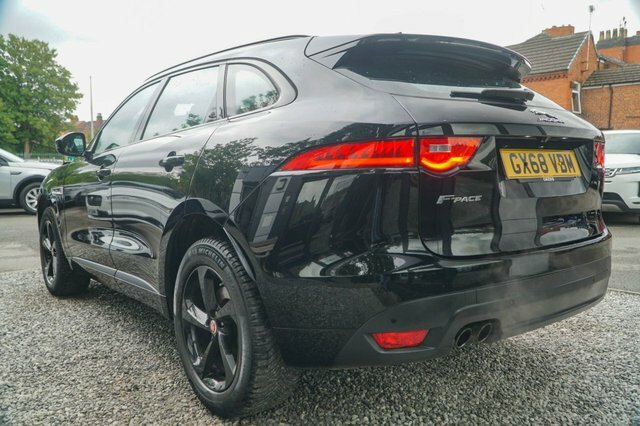 Jaguar F-Pace 2018 2.0 D165 R-sport Suv Euro 6 Black #5