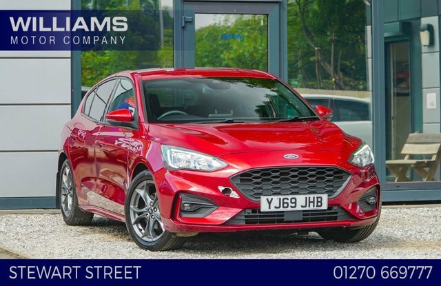 Ford Focus 2020 1.0T Ecoboost St-line Hatchback Ma Red