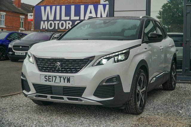 Peugeot 3008 2017 1.6 Bluehdi Gt Line Suv Eur White #3