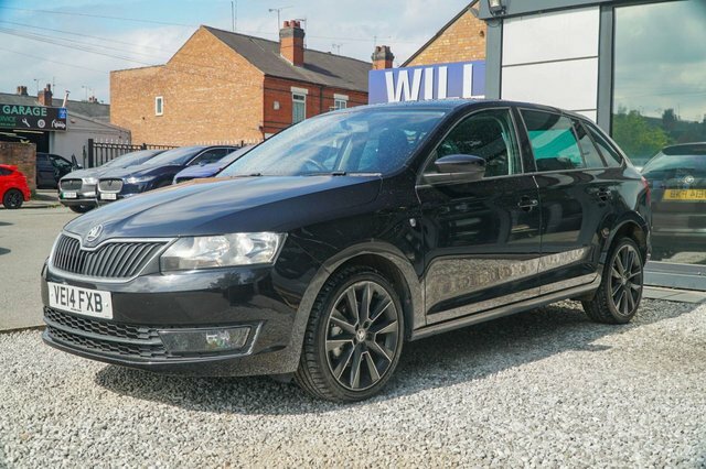 Skoda Rapid Spaceback 2014 1.2 Tsi Black Edition Hatchback Ma Black #3