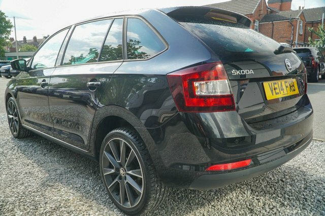 Skoda Rapid Spaceback 2014 1.2 Tsi Black Edition Hatchback Ma Black #5