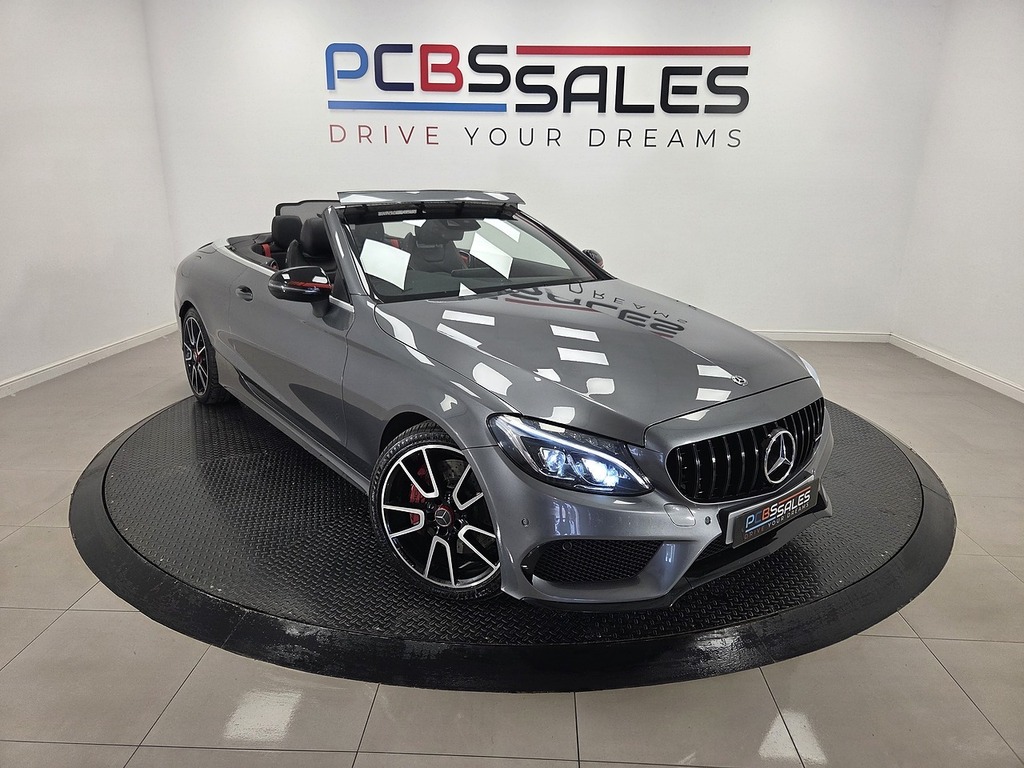 Mercedes-Benz C Class 3.0 C43 V6 Amg Premium Plus Cabriolet Grey