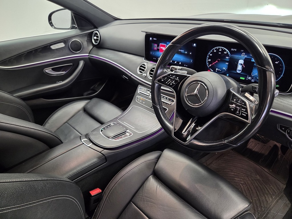 Mercedes-Benz E Class 2.0 E200h Mhev Amg Line Saloon Hybrid G Black #6