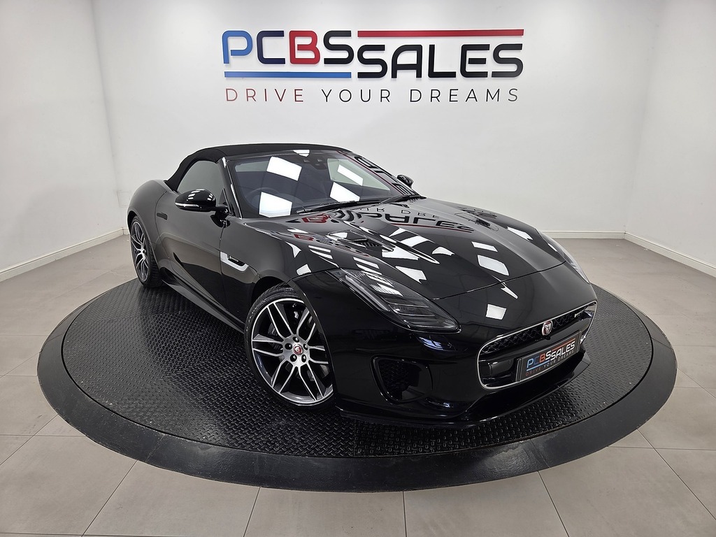 Jaguar F-Type 3.0 V6 Gpf R-dynamic Convertible A Black #2