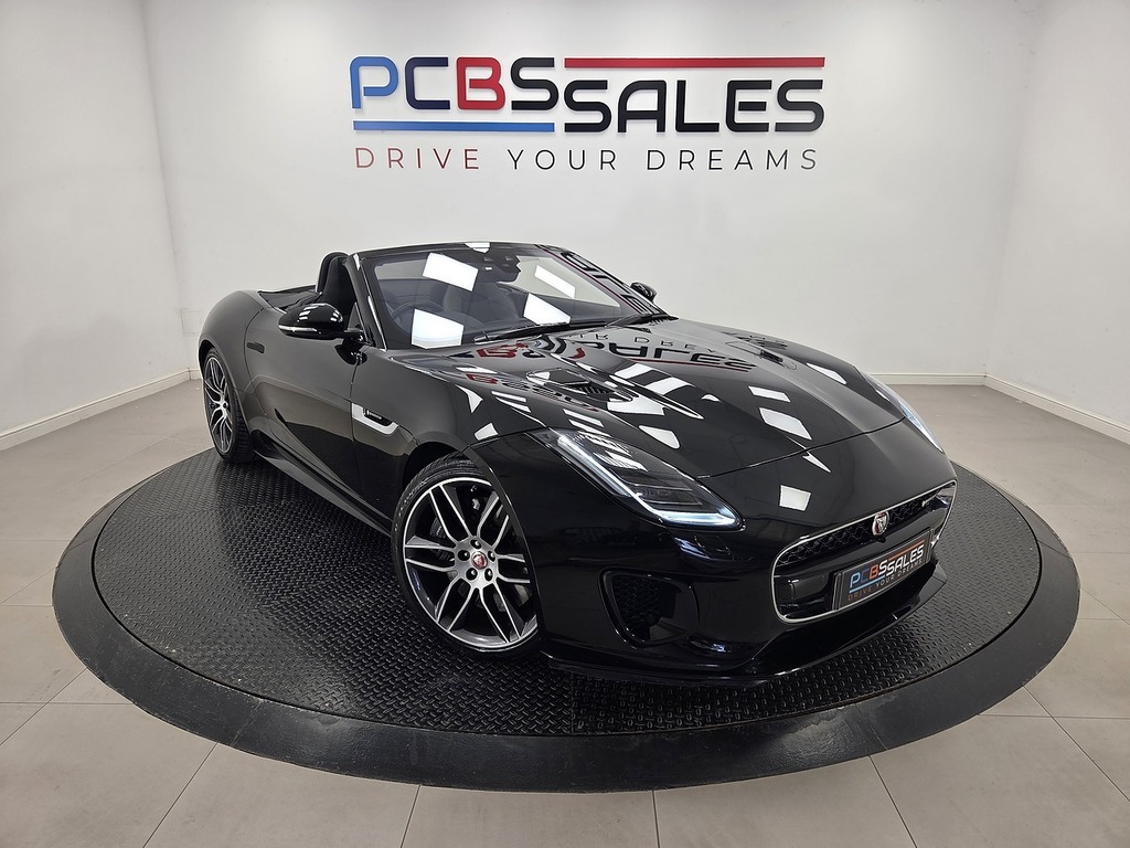 Jaguar F-Type 3.0 V6 Gpf R-dynamic Convertible A Black