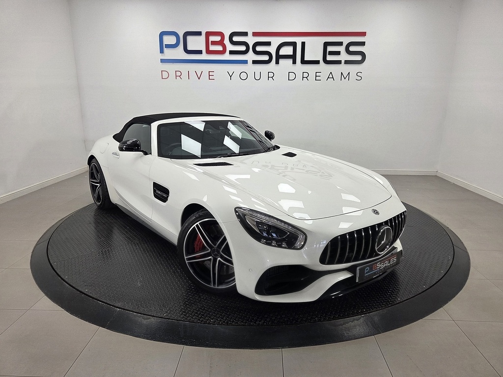Mercedes-Benz AMG GT 4.0 V8 Biturbo C Roadster Spds Dct Euro White #3