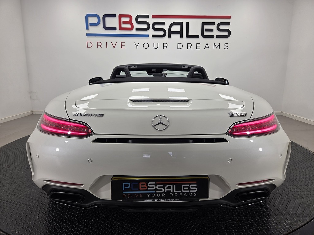 Mercedes-Benz AMG GT 4.0 V8 Biturbo C Roadster Spds Dct Euro White #5