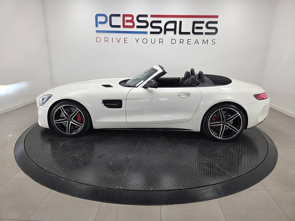 Mercedes-Benz AMG GT 4.0 V8 Biturbo C Roadster Spds Dct Euro White #4