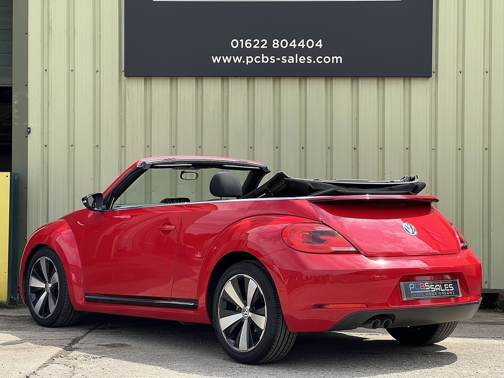 Volkswagen Beetle 2.0 Tdi Sport Cabriolet Euro 5-Door White #29