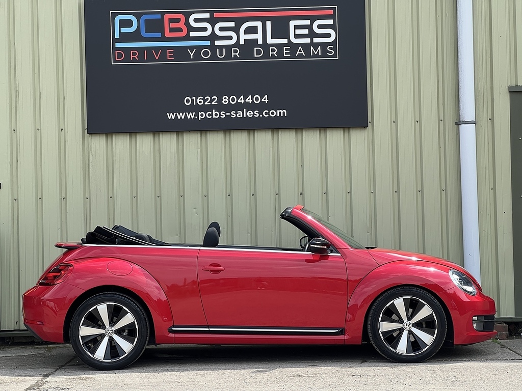 Volkswagen Beetle 2.0 Tdi Sport Cabriolet Euro 5-Door White #10