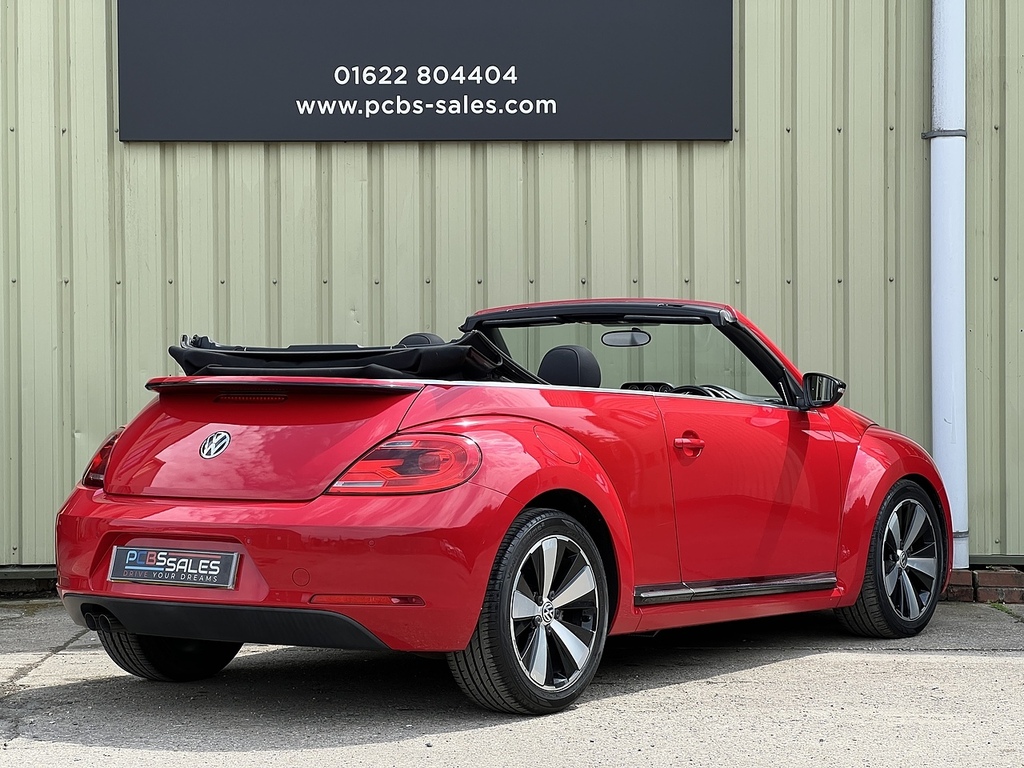 Volkswagen Beetle 2.0 Tdi Sport Cabriolet Euro 5-Door White #27
