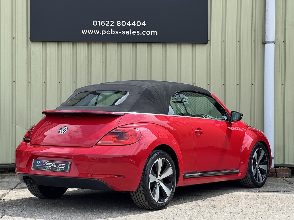 Volkswagen Beetle 2.0 Tdi Sport Cabriolet Dsg Euro 5 140 Red #3