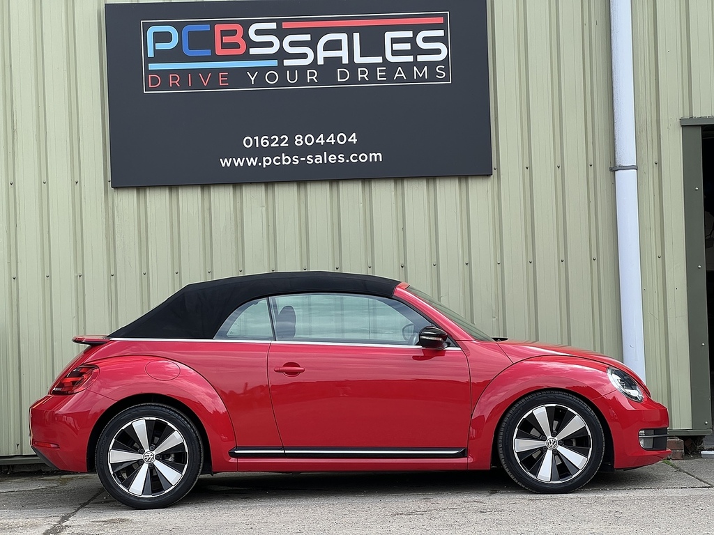 Volkswagen Beetle 2.0 Tdi Sport Cabriolet Euro 5-Door White #9