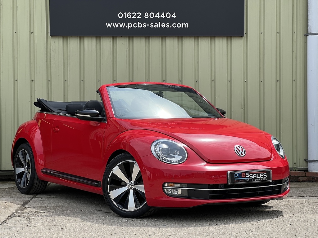 Volkswagen Beetle 2.0 Tdi Sport Cabriolet Dsg Euro 5 140 Red