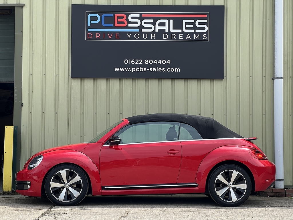 Volkswagen Beetle 2.0 Tdi Sport Cabriolet Euro 5-Door White #7