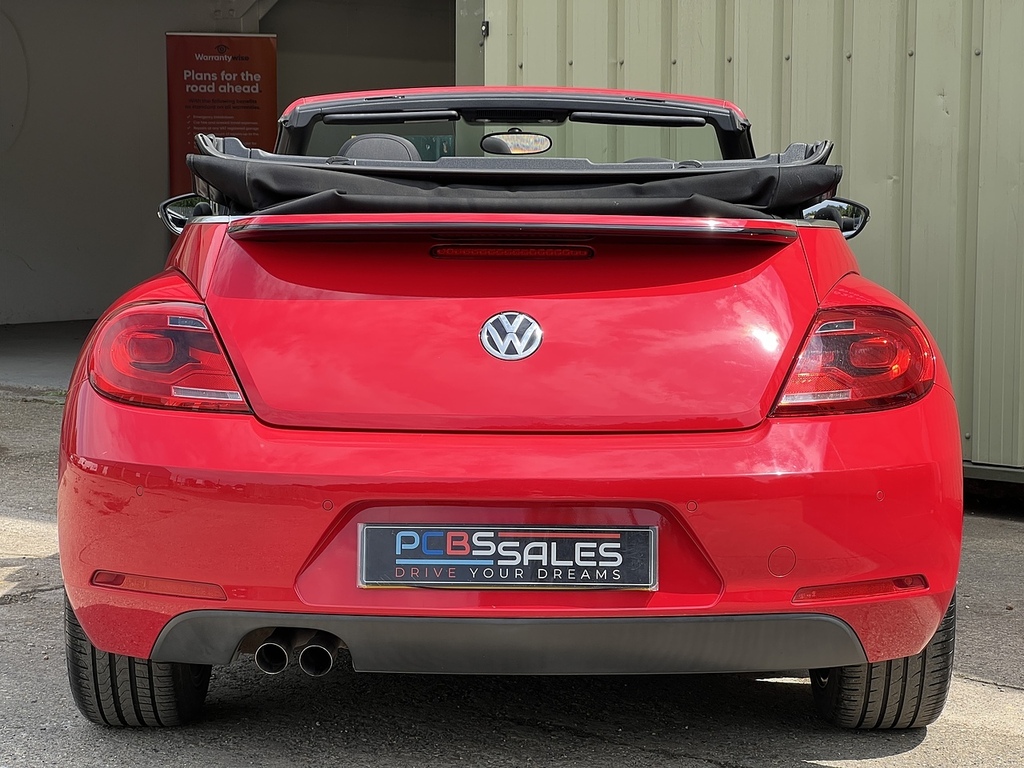 Volkswagen Beetle 2.0 Tdi Sport Cabriolet Euro 5-Door White #8