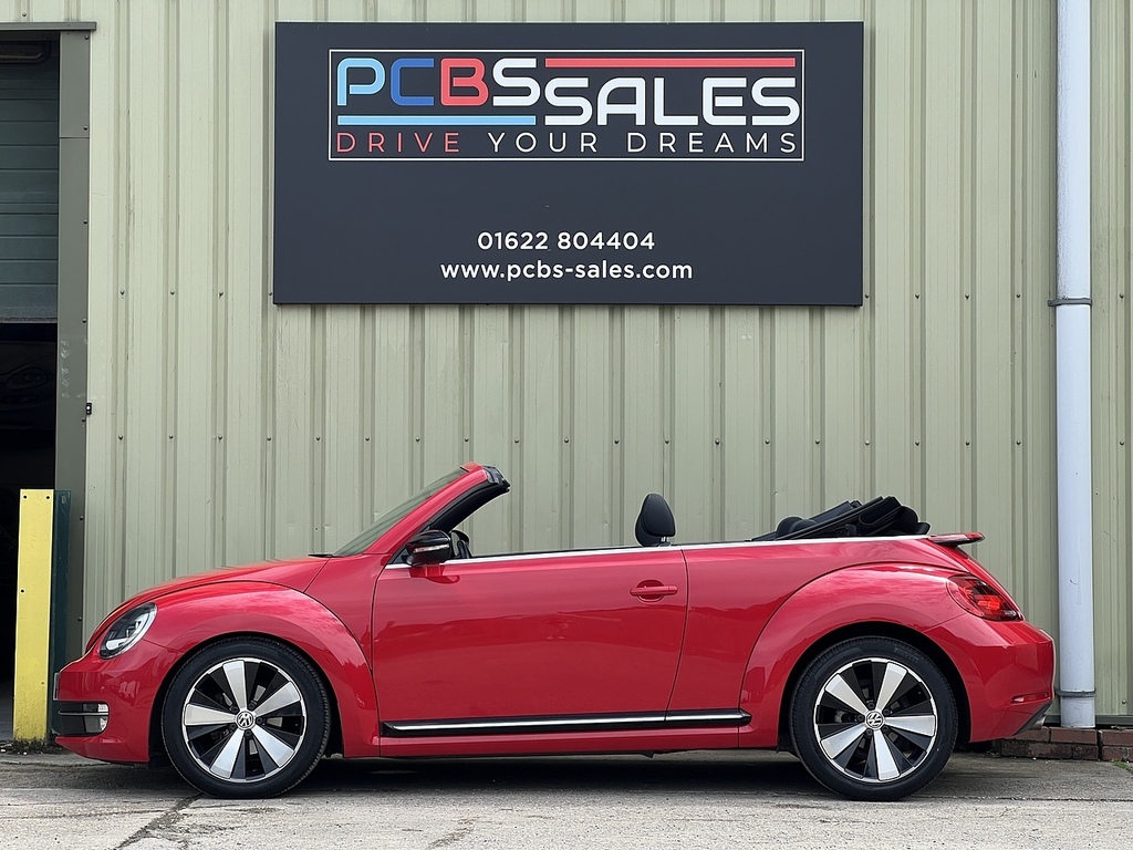Volkswagen Beetle 2.0 Tdi Sport Cabriolet Dsg Euro 5 140 Red #4