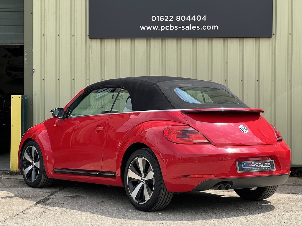 Volkswagen Beetle 2.0 Tdi Sport Cabriolet Dsg Euro 5 140 Red #2