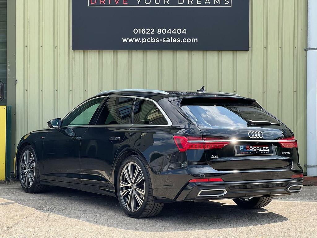 Audi A6 Avant 2.0 Tdi 40 S Line Estate S Tronic Euro Black #4