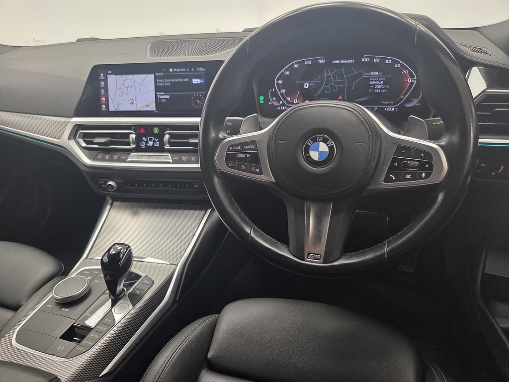 BMW 3 Series 3.0 M340i Mht Saloon Hybrid Xdrive YB22RXW White #2