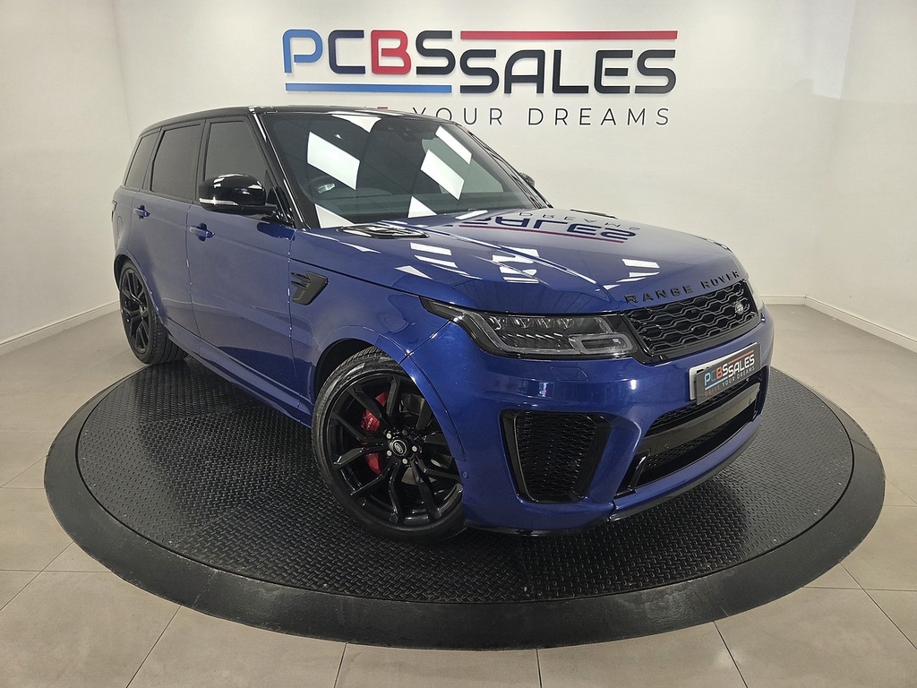 Land Rover Range Rover Sport 5.0 P575 V8 Gpf Svr Suv 4Wd Euro 6 Blue