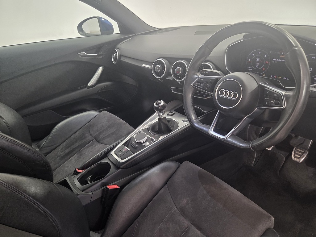 Audi TT 2.0 Tdi Ultra Sport Coupe Euro 6 Blue #4