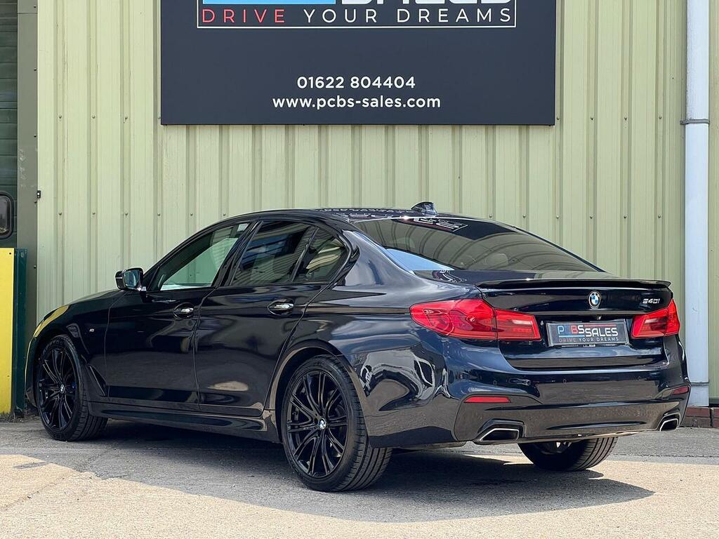 BMW 5 Series 3.0 540I M Sport Saloon Xdrive Eur Black #5