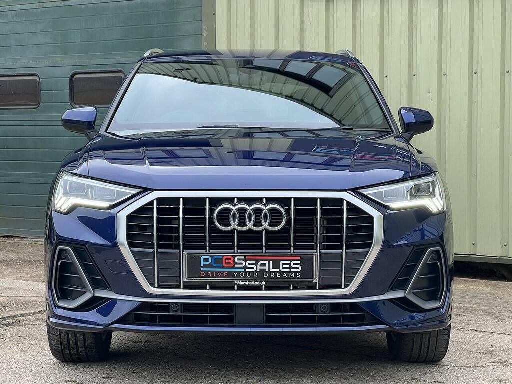 Audi Q3 1.4 Tfsie 45 S Line Suv Plug-in Hybrid GK23DLF Blue #2