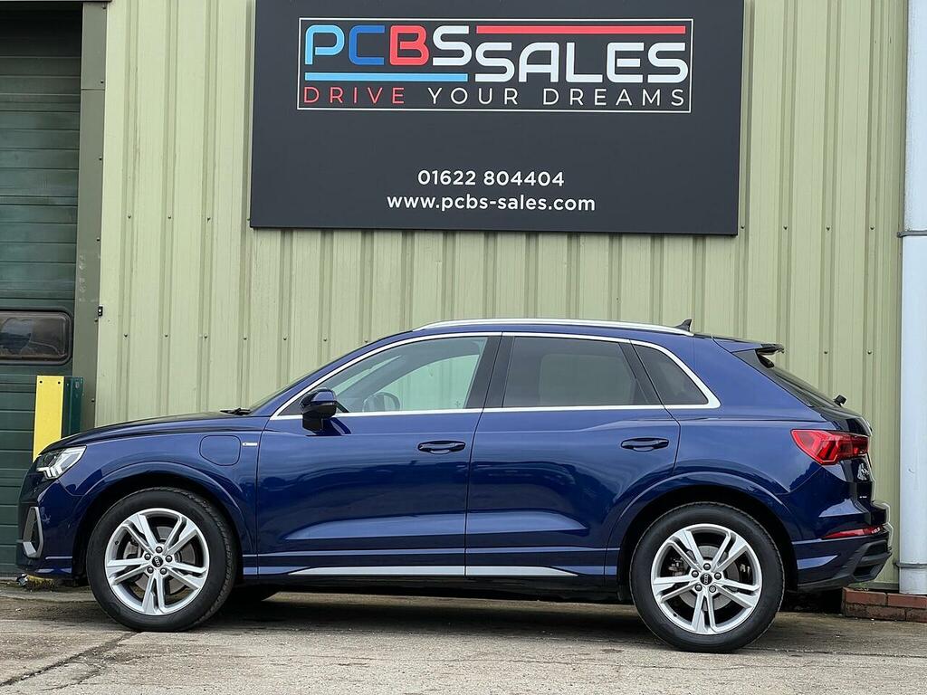 Audi Q3 1.4 Tfsie 45 S Line Suv Plug-in Hybrid GK23DLF Blue #5