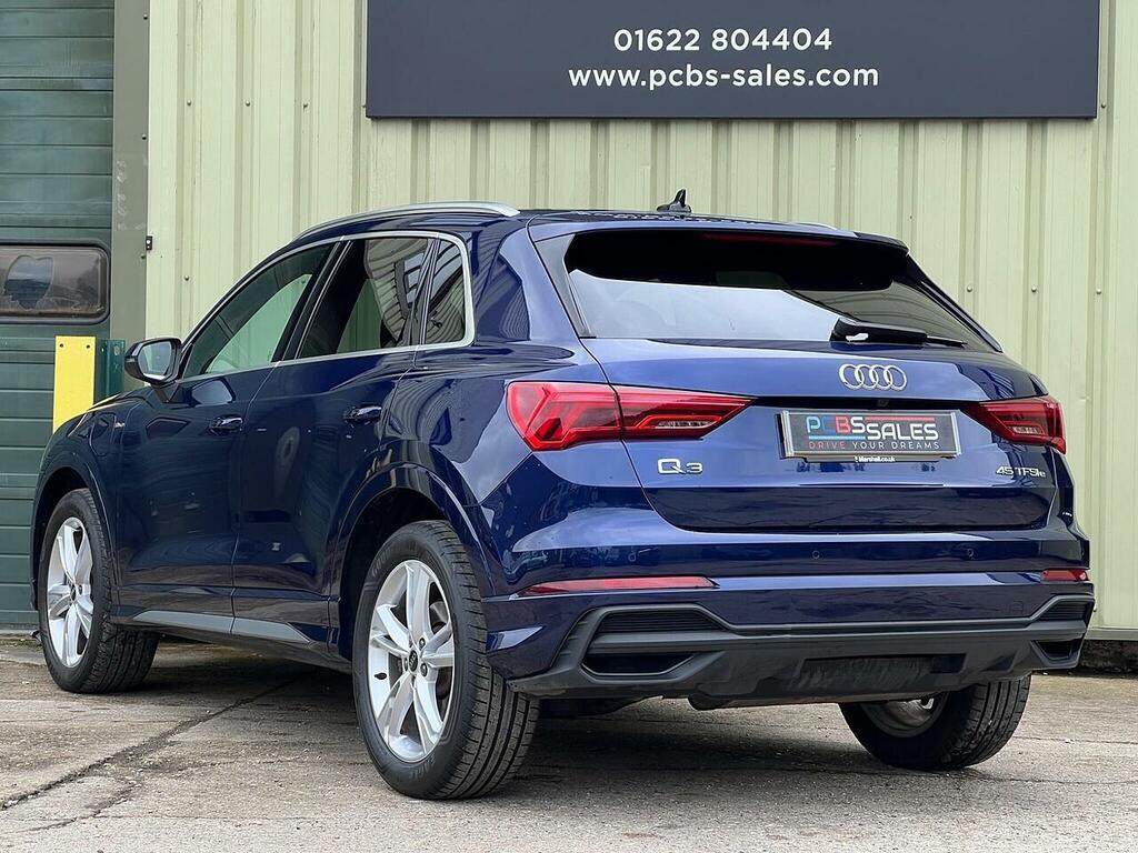 Audi Q3 1.4 Tfsie 45 S Line Suv Plug-in Hybrid GK23DLF Blue #4