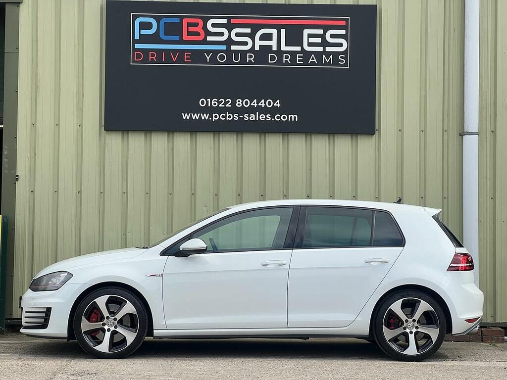 Volkswagen Golf 2.0 Tsi Bluemotion Tech Gti Performance Hatchback White #5