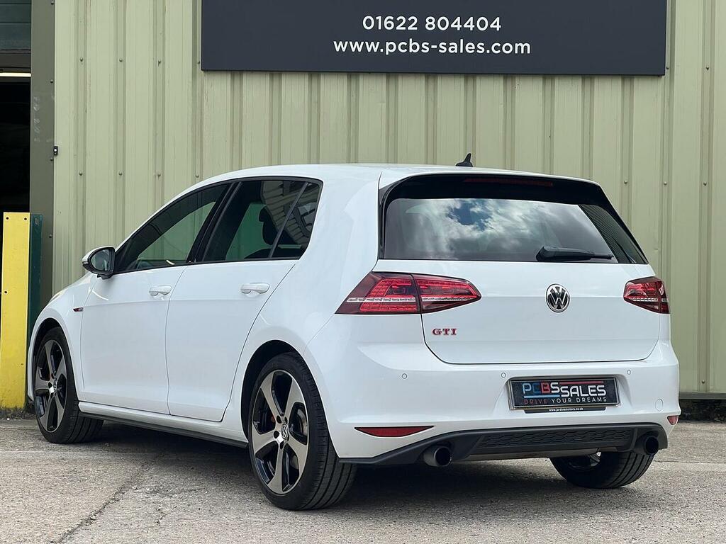 Volkswagen Golf 2.0 Tsi Bluemotion Tech Gti Performance Hatchback White #4
